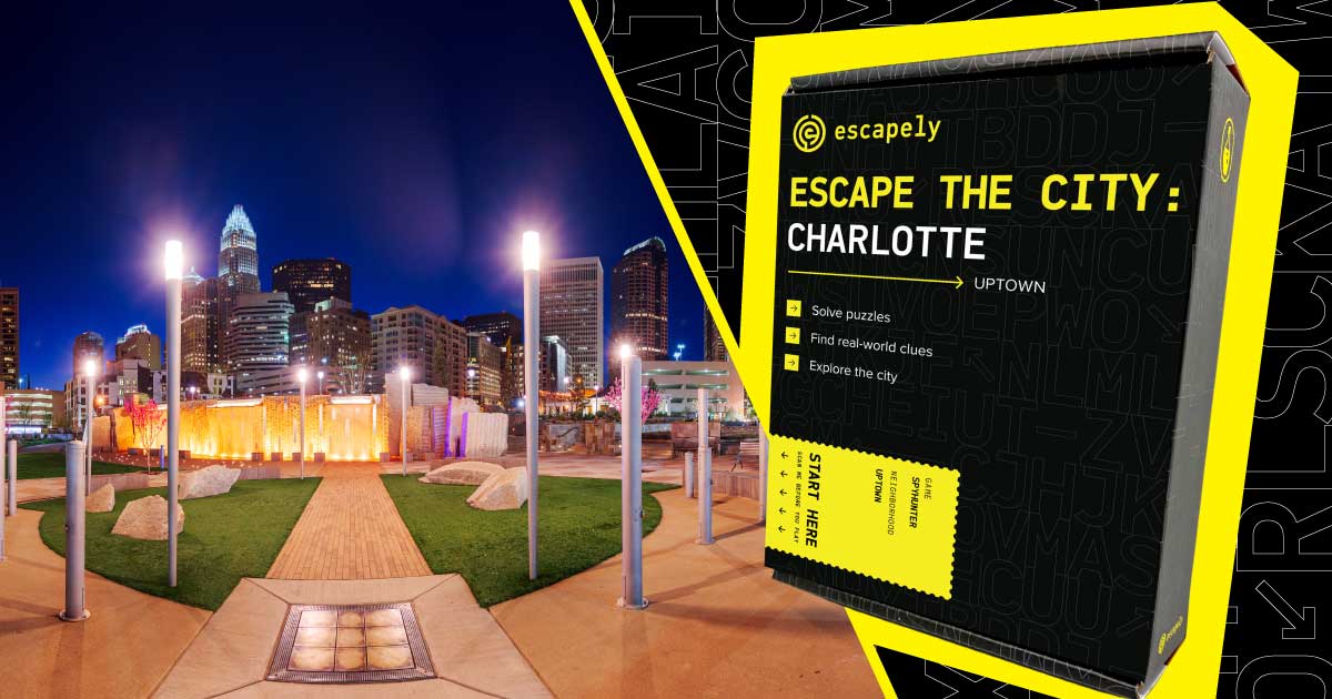 Outdoor Escape Room Charlotte Find Clues & Crack Codes Escapely