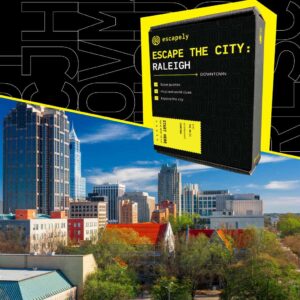 Raleigh outdoor escape room in a box