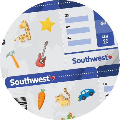 Custom puzzle for southwest airlines