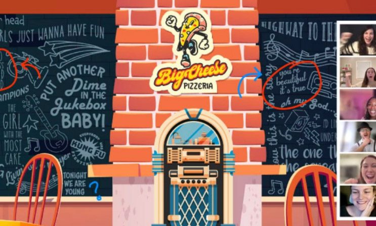 Virtual escape room puzzle